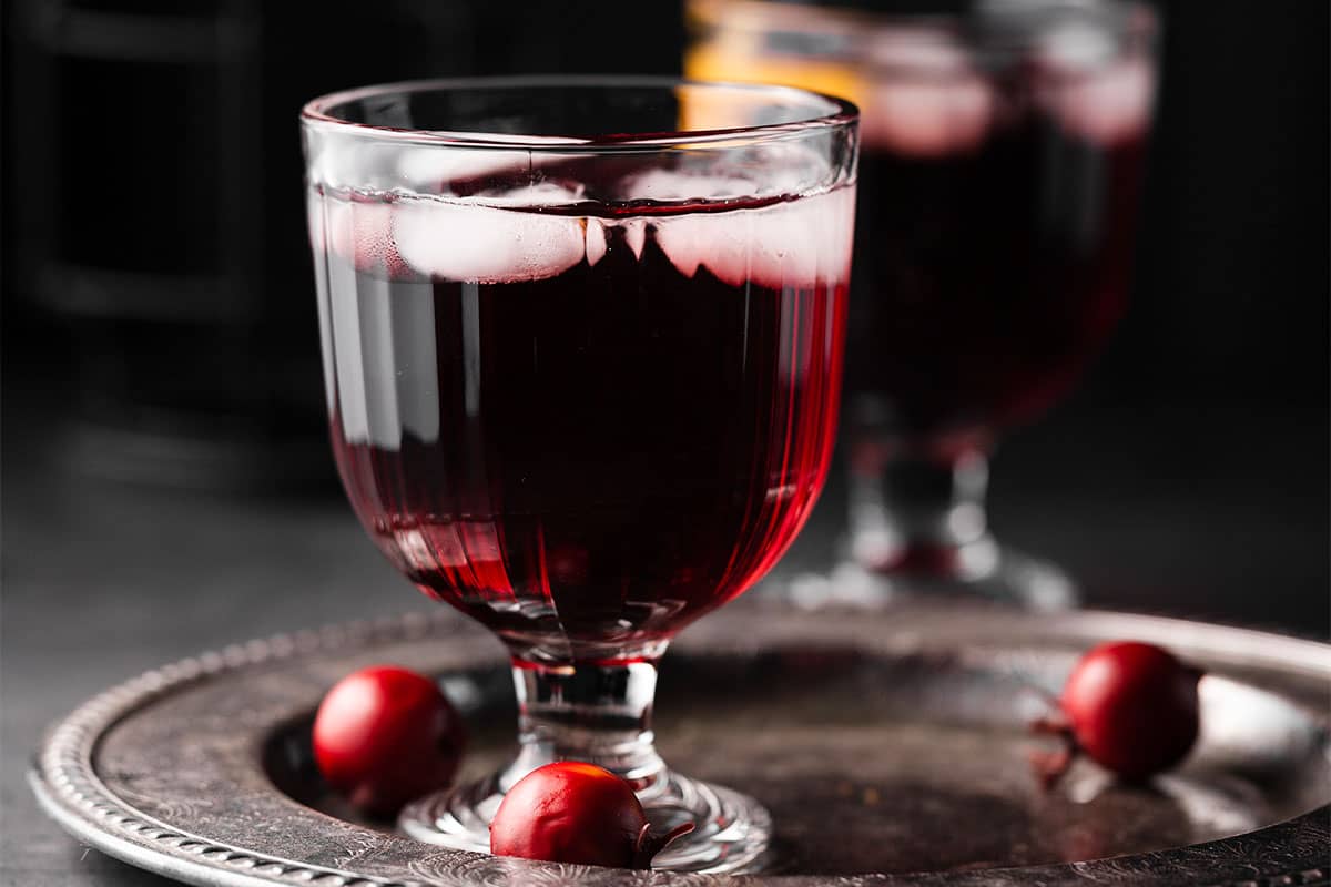Winter Cherry Christmas Cocktail Recipe